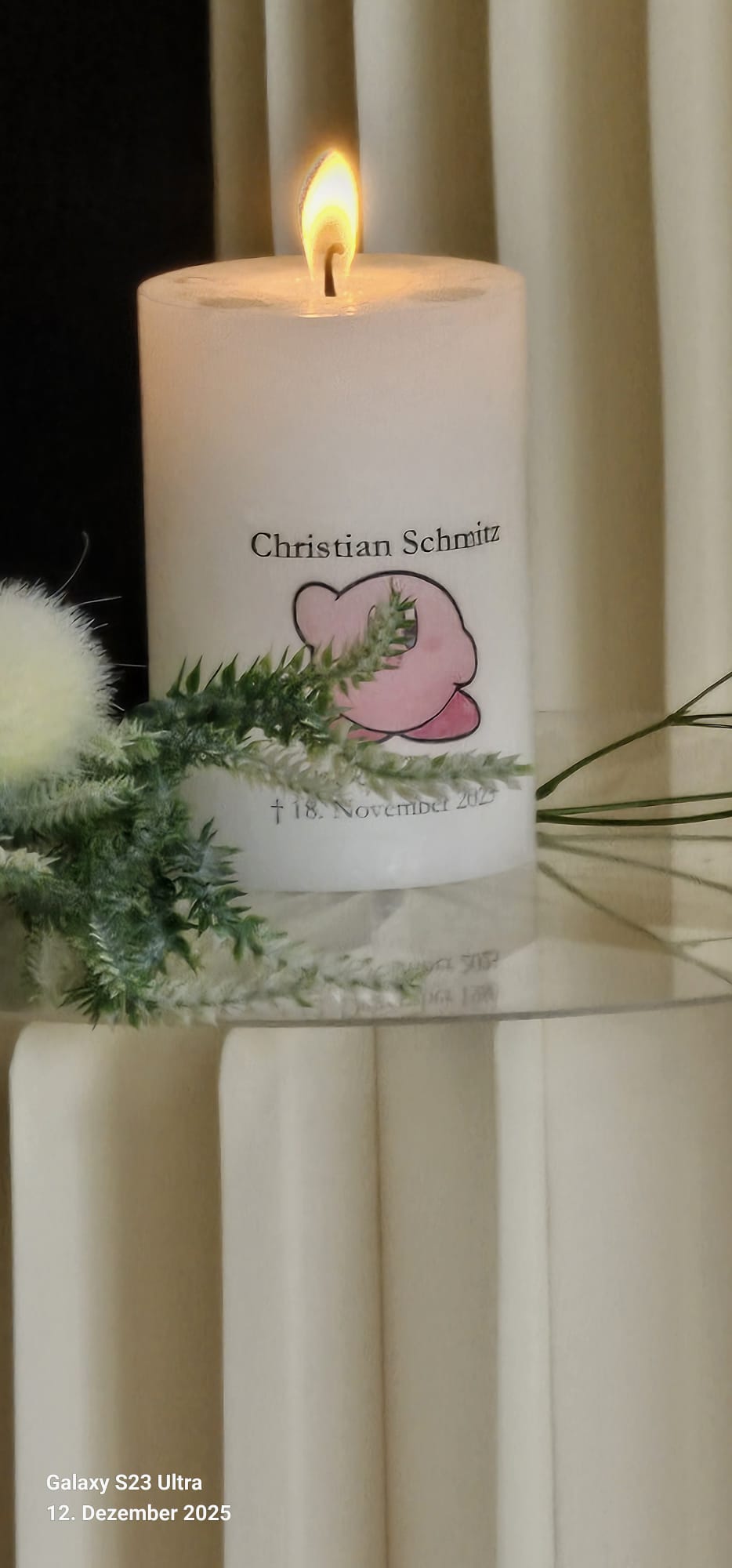 Trauerfeier für Christian 'Kirby' Schmitz